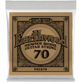 CUERDA ACÚSTICA EARTHWOOD PHOSPHOR/BZ .070