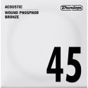 CUERDA ACÚSTICA DUNLOP 92/8 PHOSPHOR BRONZE .045