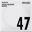 CUERDA ACÚSTICA DUNLOP 92/8 PHOSPHOR BRONZE .047
