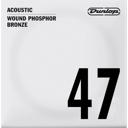 CUERDA ACÚSTICA DUNLOP 92/8 PHOSPHOR BRONZE .047