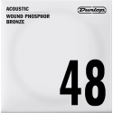 CUERDA ACÚSTICA DUNLOP 92/8 PHOSPHOR BRONZE .048