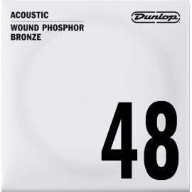 CUERDA ACÚSTICA DUNLOP 92/8 PHOSPHOR BRONZE .048