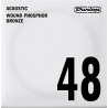 CUERDA ACÚSTICA DUNLOP 92/8 PHOSPHOR BRONZE .048