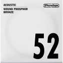 CUERDA ACÚSTICA DUNLOP 92/8 PHOSPHOR BRONZE .052