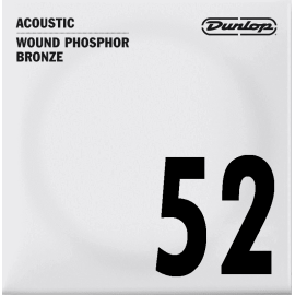 CUERDA ACÚSTICA DUNLOP 92/8 PHOSPHOR BRONZE .052