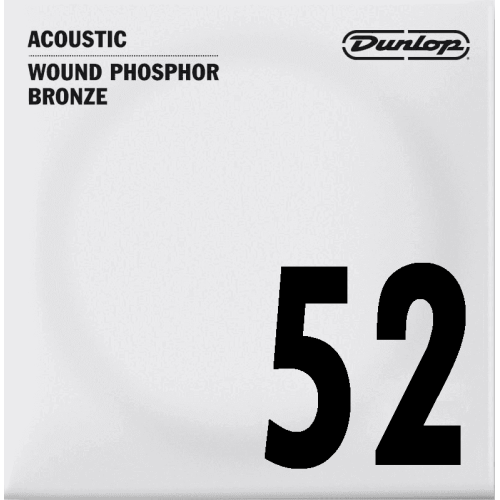 CUERDA ACÚSTICA DUNLOP 92/8 PHOSPHOR BRONZE .052