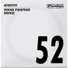 CUERDA ACÚSTICA DUNLOP 92/8 PHOSPHOR BRONZE .052