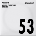 CUERDA ACÚSTICA DUNLOP 92/8 PHOSPHOR BRONZE .053