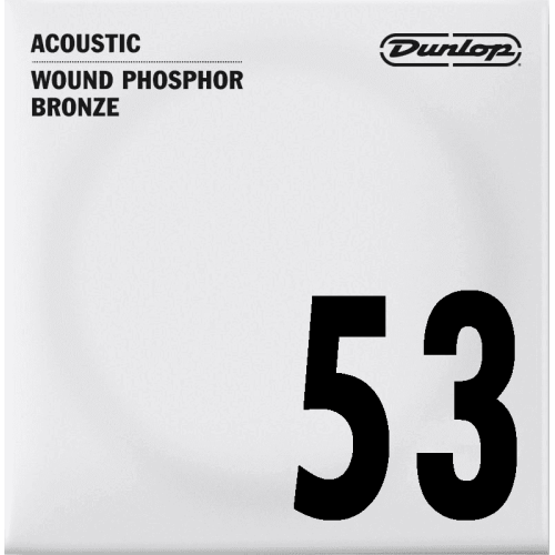 CUERDA ACÚSTICA DUNLOP 92/8 PHOSPHOR BRONZE .053