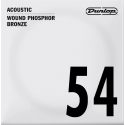 CUERDA ACÚSTICA DUNLOP 92/8 PHOSPHOR BRONZE .054