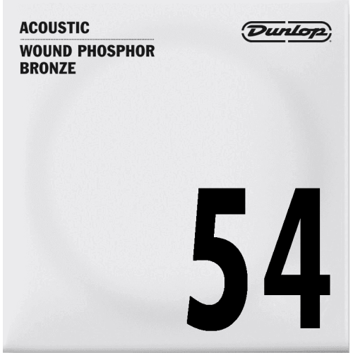 CUERDA ACÚSTICA DUNLOP 92/8 PHOSPHOR BRONZE .054