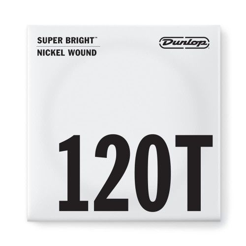 CUERDA BAJO DUNLOP NICKEL ENTORCHADO (TAPERED) .120
