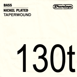 CUERDA BAJO DUNLOP NICKEL ENTORCHADO (TAPERED) .130