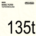 CUERDA BAJO DUNLOP NICKEL ENTORCHADO (TAPERED) .135
