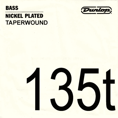 CUERDA BAJO DUNLOP NICKEL ENTORCHADO (TAPERED) .135