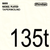 CUERDA BAJO DUNLOP NICKEL ENTORCHADO (TAPERED) .135