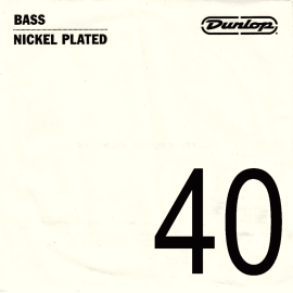 CUERDA BAJO DUNLOP NICKEL ENTORCHADO .040