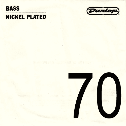 CUERDA BAJO DUNLOP NICKEL ENTORCHADO .070