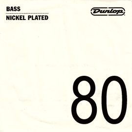 CUERDA BAJO DUNLOP NICKEL ENTORCHADO .080