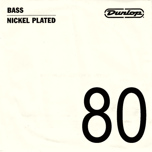 CUERDA BAJO DUNLOP NICKEL ENTORCHADO .080