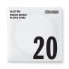 CUERDA ELÉCTRICA NICKEL ENTORCHADA 020