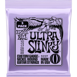 JUEGO ELÉCTRICA SLINKY ULTRA 10-48 TRIPACK (3)