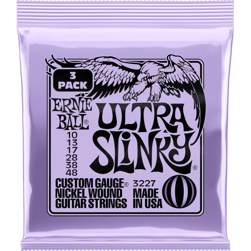 JUEGO ELÉCTRICA SLINKY ULTRA 10-48 TRIPACK (3)
