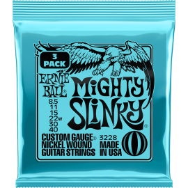 JUEGO ELÉCTRICA SLINKY MIGHTY 8.5-40 TRIPACK (3)