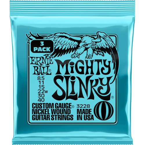 JUEGO ELÉCTRICA SLINKY MIGHTY 8.5-40 TRIPACK (3)