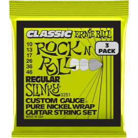 JUEGO ELÉCTRICA SLINKY CLASSIC RnR PURE 10-46 TRIPACK (3)