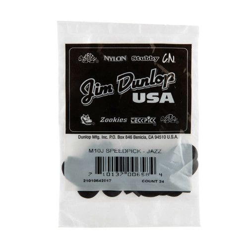 PACK 24 PÚAS DELRIN SPEEDPICK MEDIUM JAZZ - ÁNGULO 10º