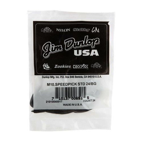 PACK 24 PÚAS DELRIN SPEEDPICK ÁNGULO 10º - MEDIUM