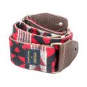 CORREA GUIT/ BAJO PENDLETON WOOL - La Paz Scarlet