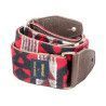 CORREA GUIT/ BAJO PENDLETON WOOL - La Paz Scarlet