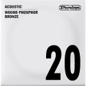 CUERDA ACÚSTICA DUNLOP 92/8 PHOSPHOR BRONZE .020