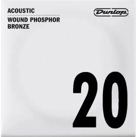 CUERDA ACÚSTICA DUNLOP 92/8 PHOSPHOR BRONZE .020
