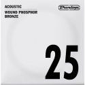 CUERDA ACÚSTICA DUNLOP 92/8 PHOSPHOR BRONZE .025