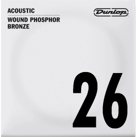 CUERDA ACÚSTICA DUNLOP 92/8 PHOSPHOR BRONZE .026