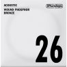 CUERDA ACÚSTICA DUNLOP 92/8 PHOSPHOR BRONZE .026