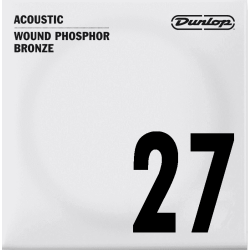 CUERDA ACÚSTICA DUNLOP 92/8 PHOSPHOR BRONZE .027
