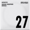 CUERDA ACÚSTICA DUNLOP 92/8 PHOSPHOR BRONZE .027