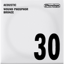 CUERDA ACÚSTICA DUNLOP 92/8 PHOSPHOR BRONZE .030