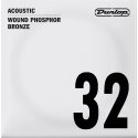 CUERDA ACÚSTICA DUNLOP 92/8 PHOSPHOR BRONZE .032