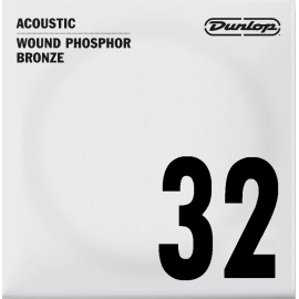 CUERDA ACÚSTICA DUNLOP 92/8 PHOSPHOR BRONZE .032