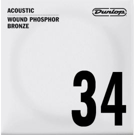 CUERDA ACÚSTICA DUNLOP 92/8 PHOSPHOR BRONZE .034