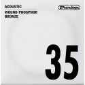 CUERDA ACÚSTICA DUNLOP 92/8 PHOSPHOR BRONZE .035