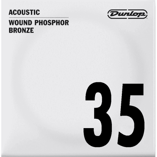 CUERDA ACÚSTICA DUNLOP 92/8 PHOSPHOR BRONZE .035