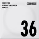 CUERDA ACÚSTICA DUNLOP 92/8 PHOSPHOR BRONZE .036