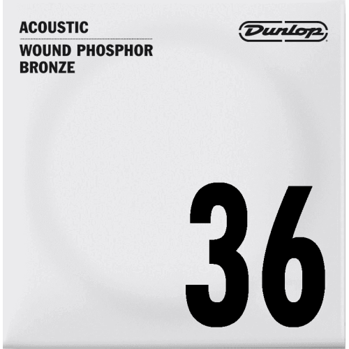 CUERDA ACÚSTICA DUNLOP 92/8 PHOSPHOR BRONZE .036