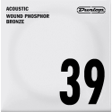 CUERDA ACÚSTICA DUNLOP 92/8 PHOSPHOR BRONZE .039